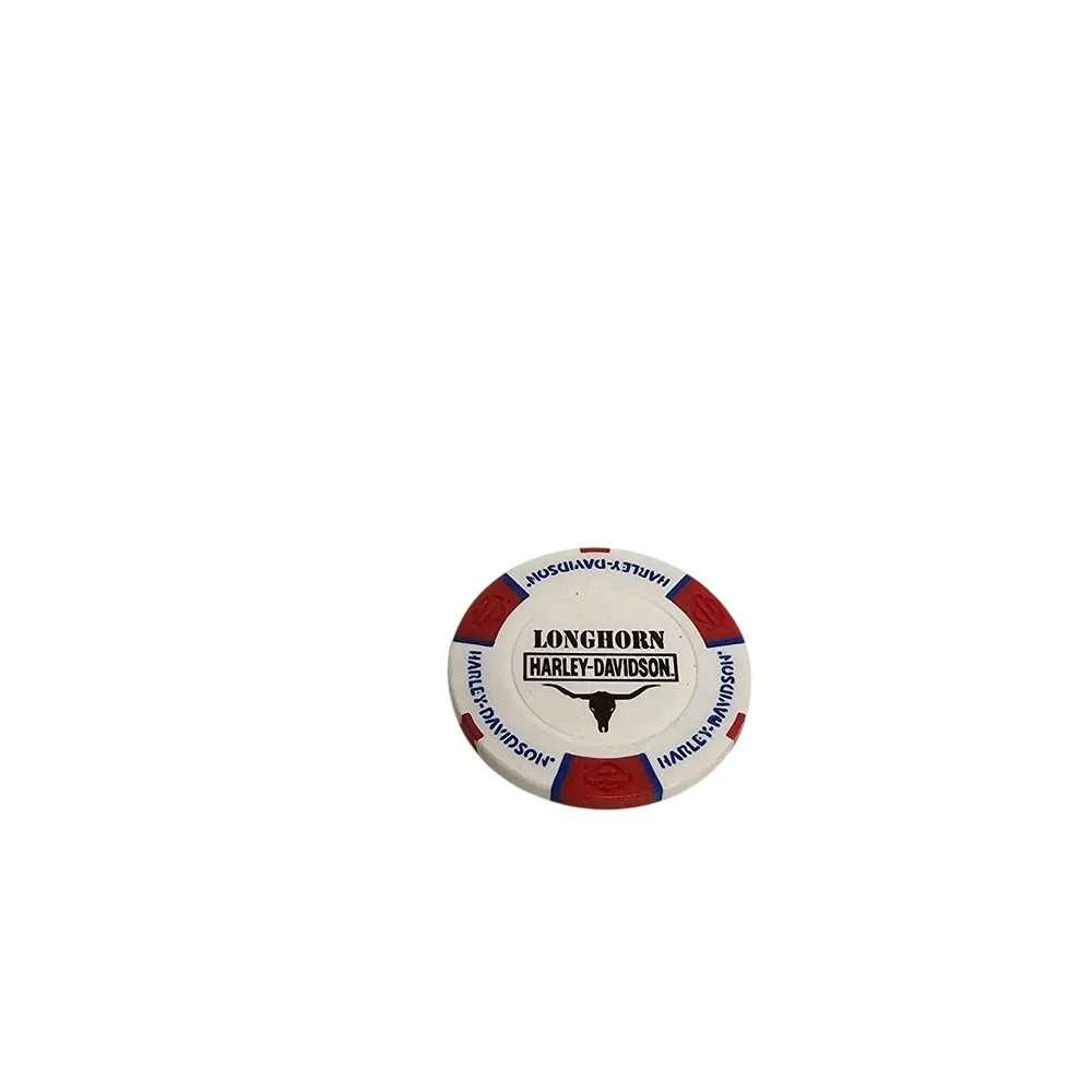 Harley-Davidson Longhorn Poker Chip Grand Prairie Run For The Wall‎ 2017